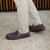 Harris Mens Fabric Lined Moccasin Hard Sole - Truffle Side View